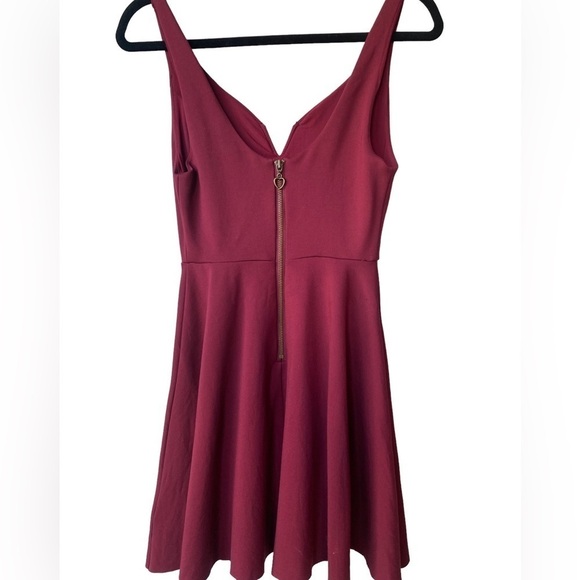 Urban Outfitters Mini‎ Dress XS Valentine's Day Fit and Flare Date Night Red - Picture 9 of 12